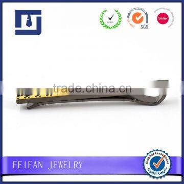 Newest Custom Metal Tie Clip With Plated Gun Black High-end Tie Clip photo-3