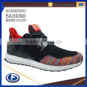 wholesale fashion cheap custom flyknit sport shoes running