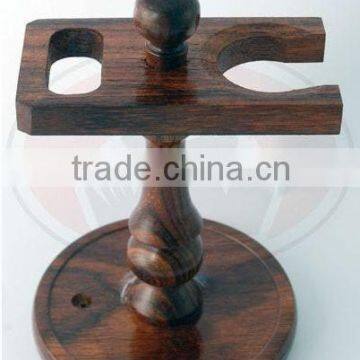 Shaving Brush Stand Wood Shaving Brush Stand