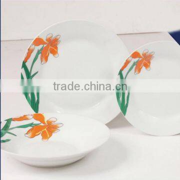 Good Quality Super White Porcelain Dinnerware Set for Hotel Daily Use photo-5