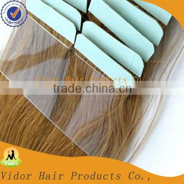 Wholesale 5a Remy Virgin Brazilian Human Hair Cheap Tape Hair Extensions