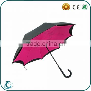 Cheap inverted umbrella promotion, upside down umbrella for car