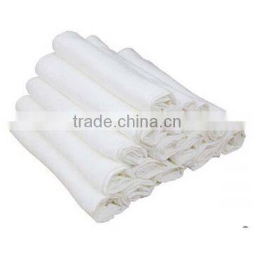 100% cotton muslin squares in white color