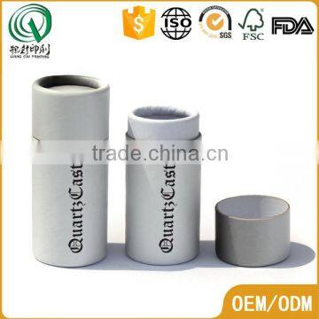 Bio-degradable Custom Logo Mini Round Boxes White Round Boxes for Cosmetic Packaging photo-3