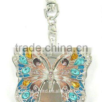 Metal beautiful butterfly foldable bag holder/hanger wholesale,weight capacity : 7kg