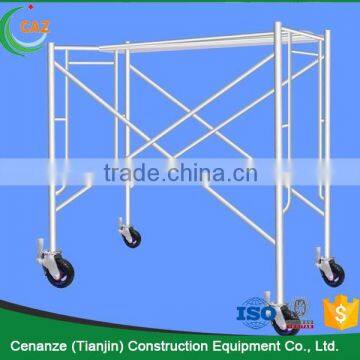 Walk Through Main Frame Scaffolding with Galvanized or Painted