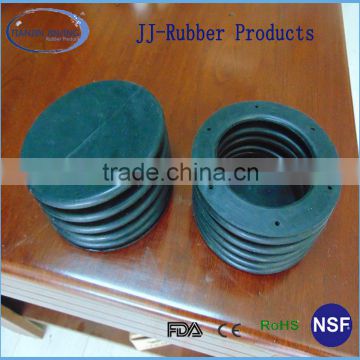 Smooth Pouring Concreting EPDM Rubber Bellow Sheaths For Medical Apparatus And Instruments