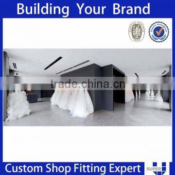 Boutique Display wedding decoration furniture, wedding shop furniture with custom display stand