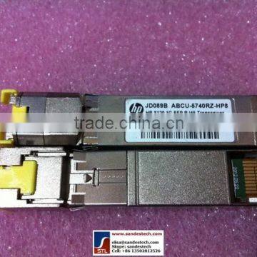 HP JD089B ABCU-5740RZ-HP8 1000BASE-T 1G SFP RJ45 optical transceiver