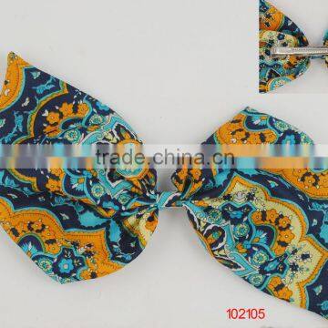 barrette/beautiful fabric bow