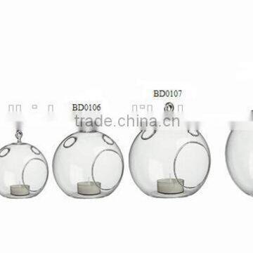 borosilicate Glass tealight holder for house decoration