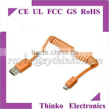 Colored High Quality Retractable Micro Usb Cable