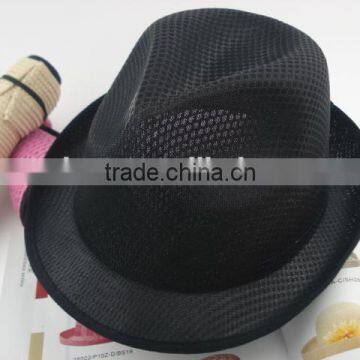 Direct Factory Price durable high quality polyester fedora hat