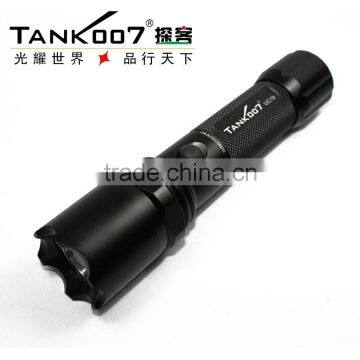 TANK007 Rechargeable Usb Torch Usb Police Flashlight Led Strong Light Flashlight