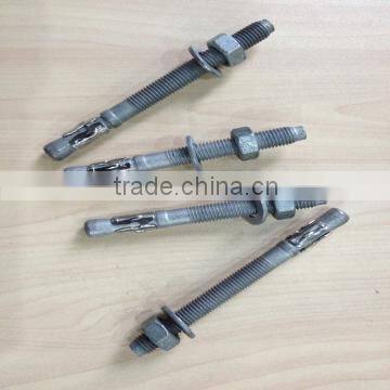 High Quality Carbon Steel Wedge Anchor Bolt Zinc Plated photo-5