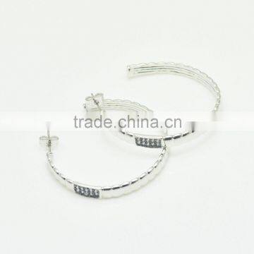 Newest Top Quality AAA Clear CZ Cuff Earring