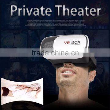 Cheapest VR Box 2 3D Glasses Virtual Reality 3D For 4.5 - 6.0 Inch Smartphone