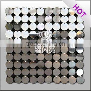 2016 New Reflective Blue Sequin Panel For Stage Decor Background