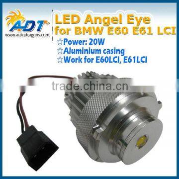 Xenon White LED Angel Eyes Marker Upgrade Light Bulbs 20W E60 LCI