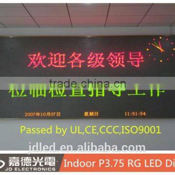 JD P3.75/P4.75 RG Dual Color Information Board LED Display panel