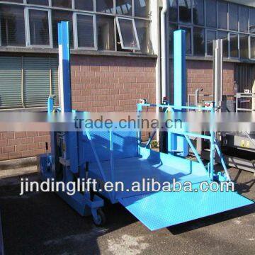 2~5 ton construction cargo elevator, customizable hydrauli guide rail lift machine