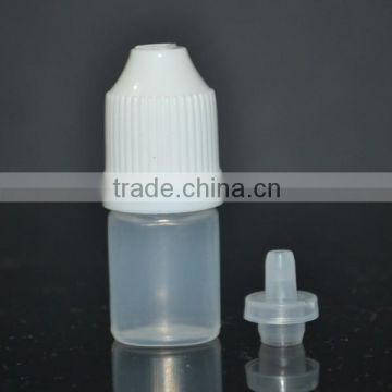 mini small 2.5ml plastic jar with thin long tip for eliquids from guangzhou