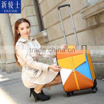 PU Leather Trolley Luggage Case Padlock For Luggage photo-3