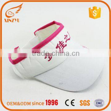 Logo Custom Flair Hair Wholesale Funny Sun Visor Hats photo-5