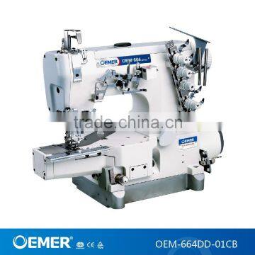 OEM-664DD-01CB direct drive cylinder bed Pegasus interlock hemming sewing machine