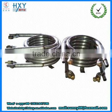 Titanium OEM double pipe heat exchanger price