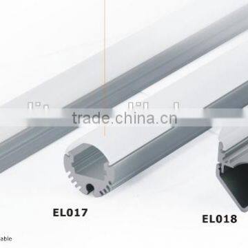 2016 PC cover 10mm width frosted aluminum profile for led light bar