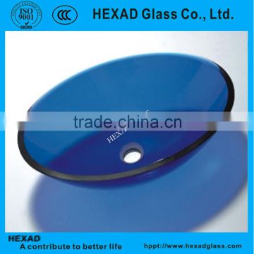 Hexad Tempered Glass Wash Basin