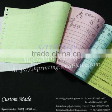 Carbonless Ncr Paper Printing Goods Delivery Note