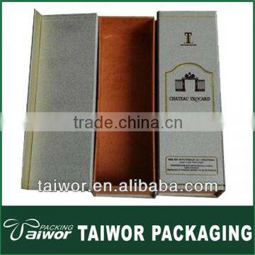 Luxury wooden wine box case for package