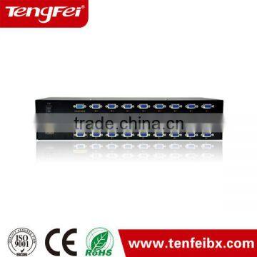 500MHz 1920x1440 32 ports VGA splitter with cheap price