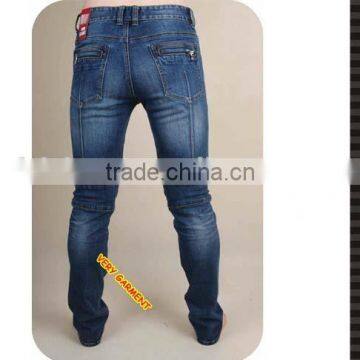 Hot Slim Cutting Straight Jeans Trousers for Men photo-4