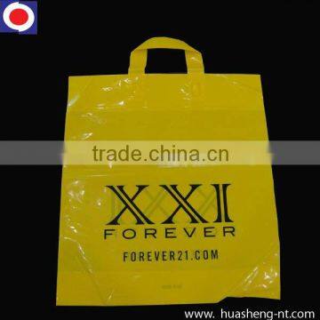 LDPE soft loop handle bag