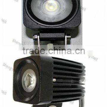 2"10W 9-32V LED Driving Light IP67 wholesale CREE led work light spot beam 1year factory warranty 10w CREE led driving light