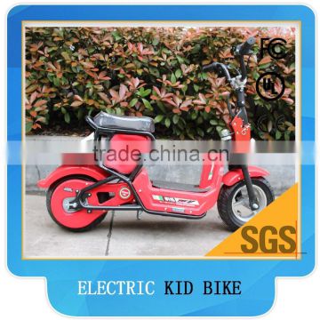 CE approval 350W kids 24v electric motorcycle ,fun kids bike