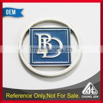 Customized Cut Out Cheap Silver Gold Shopping Cart Pound Trolley Token Coin