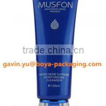 facial cream cosmetic tube with acrylic cap 5 layer plastic tube