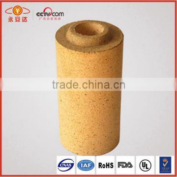 a hole refractory brick for heating furnace