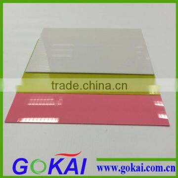 Multi colored acrylic sheet for outdoor usage