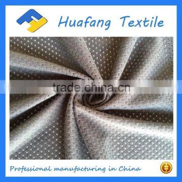 High Quality Polyester Knitted Brushed Mesh Fabric With Hole Size 1mm photo-4
