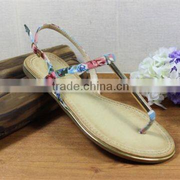 sexy ladies summer sandal, most popular women flat sandals