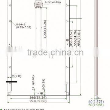 China Top Quality Poly Solar Panel 250w photo-2