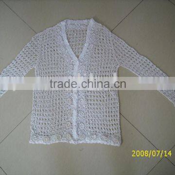 summer crochet sweater