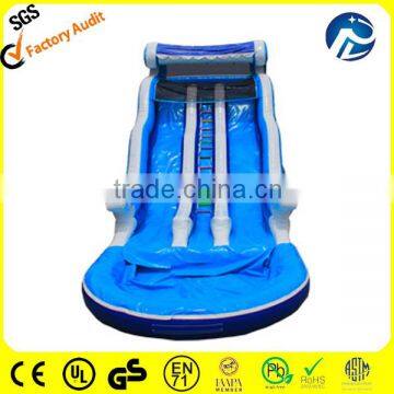 free shipping and cheap blue water slide inflatable