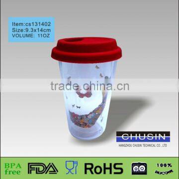 2014 star new style glass coffee cup