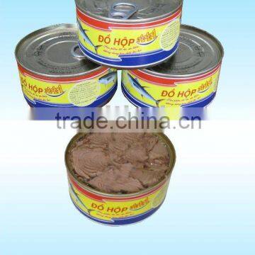 Canned Chunk( Solid, Flakes, shreded) Tuna in oil
